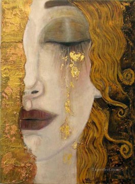 klimt kiss Painting - Teas in Klimt Style Gustav Klimt